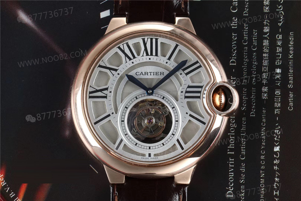 BBR Cartier Ballon Bleu Tourbillon Erkek W6920021 Saat İncelemesi — 2. fotoğraf