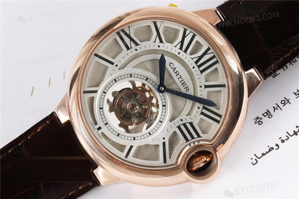 BBR Cartier Ballon Bleu Tourbillon Erkek W6920021 Saat İncelemesi — 6. fotoğraf