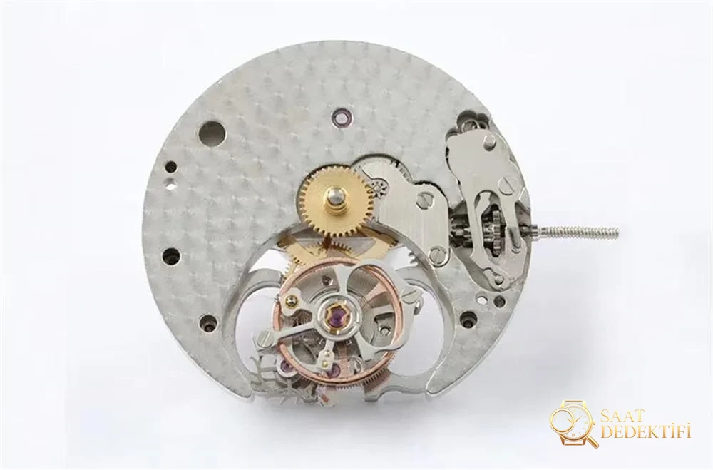 BBR Cartier Ballon Bleu Tourbillon Erkek W6920021 Saat İncelemesi - Mekanizma Zemberek ve Balans Detayı