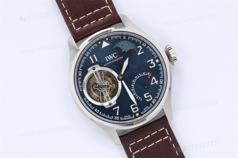 BBR Factory IWC Küçük Prens Pilot serisi IW590302 tourbillon replika saat — 6. fotoğraf