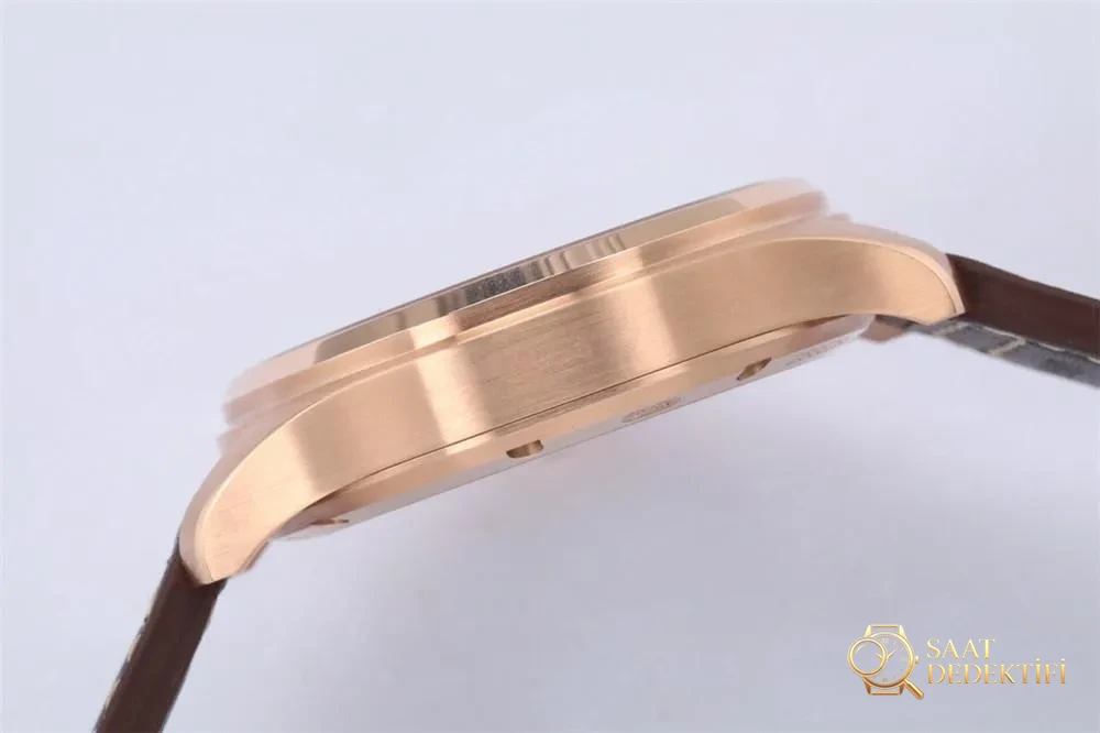 BBR Factory IWC Küçük Prens Pilot Serisi IW590303 Tourbillon Replika Saat, Rose Gold Renk - Klips Kilidi ve Lazer Damgalar