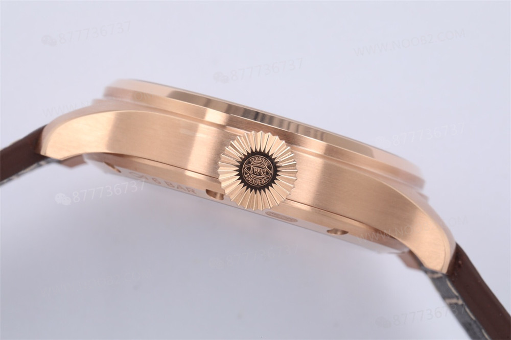 BBR Factory IWC Küçük Prens Pilot Serisi IW590303 Tourbillon Replika Saat, Rose Gold Renk — 8. fotoğraf