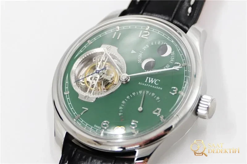 BBR Factory IWC Little Prince Pilot Constant-Force Tourbillon işçilik incelemesi - Kadran Detayı ve Bezel İşçiliği
