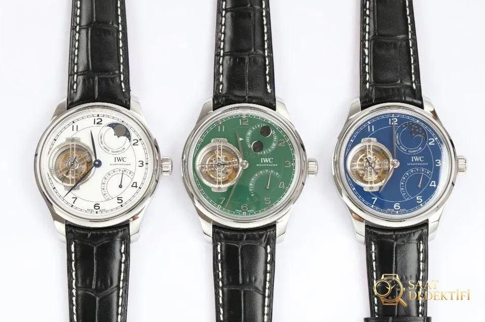 BBR Factory IWC Portugieser Tourbillon yeni ürün tanıtımı - Kadran Detayı ve Bezel İşçiliği
