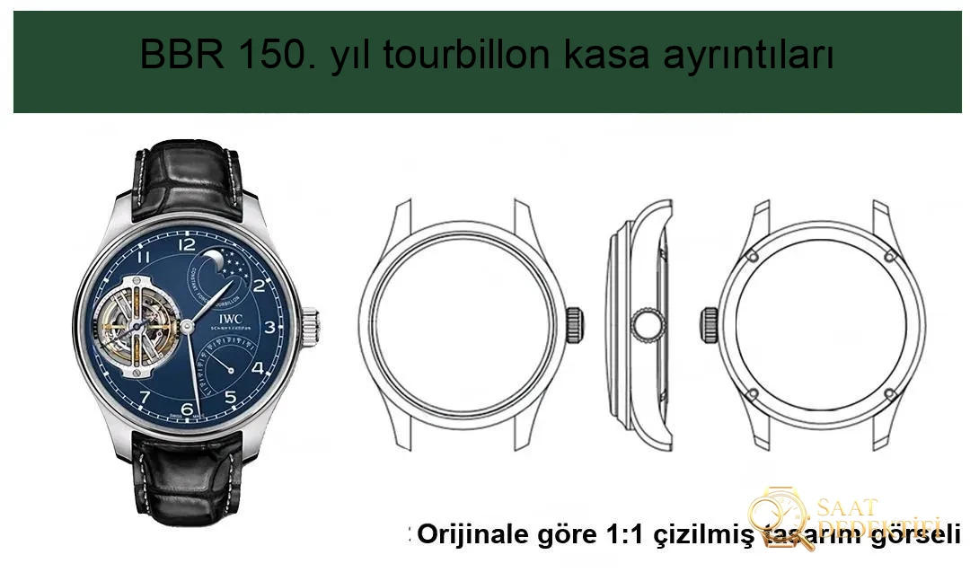 BBR Factory IWC Portugieser Tourbillon yeni ürün tanıtımı - Fosfor ve Super-LumiNova Gece Görünümü