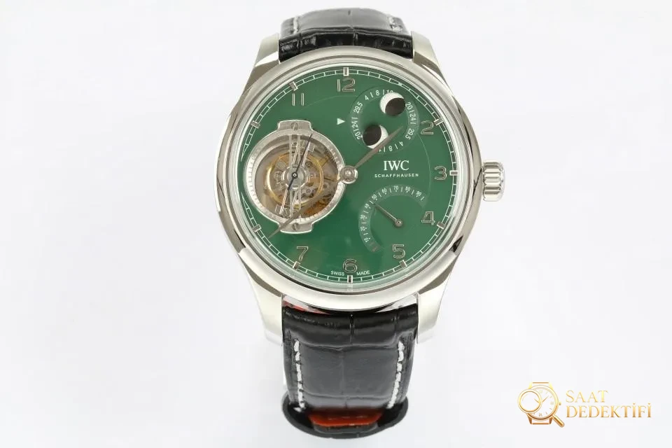 BBR Factory IWC Portugieser Tourbillon yeni ürün tanıtımı - Kadran İbreleri ve Saniye Akışı