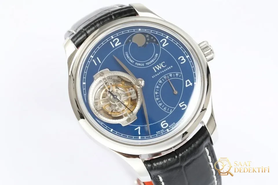 BBR Factory IWC Portugieser Tourbillon yeni ürün tanıtımı - Mekanizma Çark Dizilimi ve Taş Yatakları