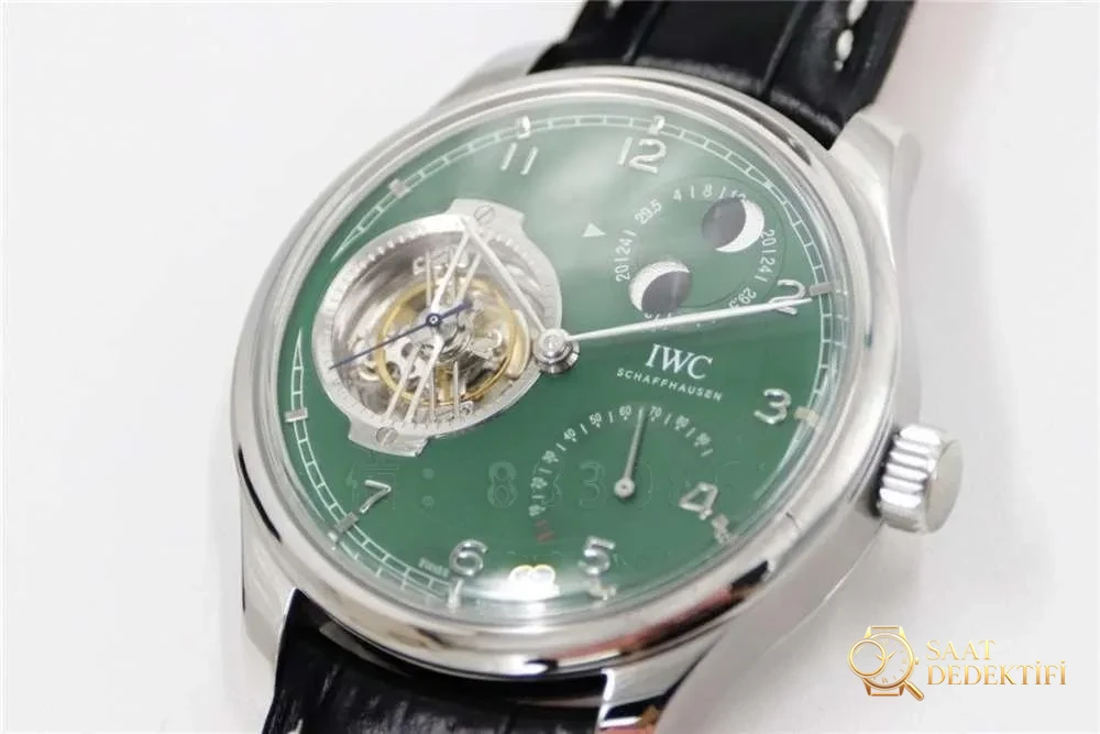 BBR Factory IWC Sabit Güç Tourbillon Saat Detaylı İncelemesi - Yan Profil ve Kordon Bağlantısı