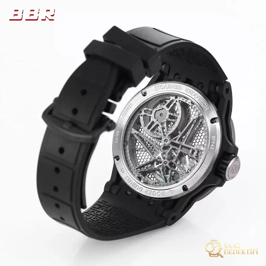BBR Factory RD Roger Dubuis Excalibur Serisi RDDBEX0815 Tourbillon Kol Saati - Bilezik, Toka ve Klips Mekanizması