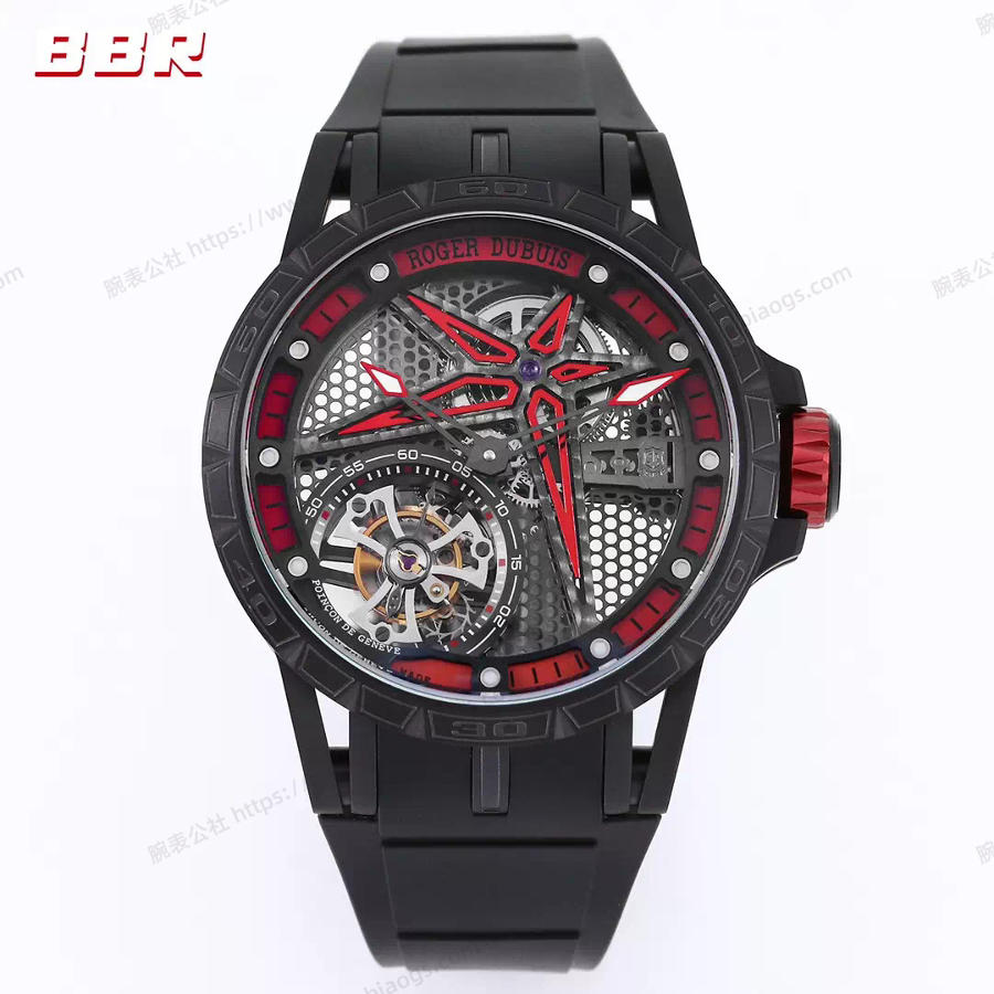 BBR Factory RD Roger Dubuis Excalibur Serisi RDDBEX0817 Tourbillon Kol Saati — 1. fotoğraf
