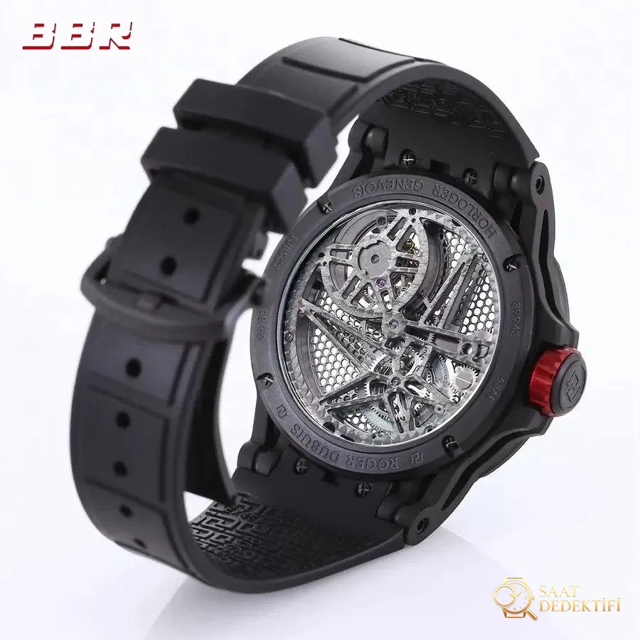 BBR Factory RD Roger Dubuis Excalibur Serisi RDDBEX0817 Tourbillon Kol Saati - Bilezik, Toka ve Klips Mekanizması