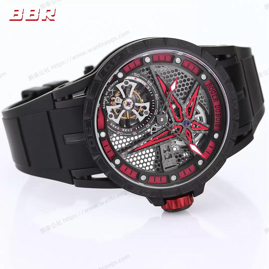 BBR Factory RD Roger Dubuis Excalibur Serisi RDDBEX0817 Tourbillon Kol Saati — 6. fotoğraf