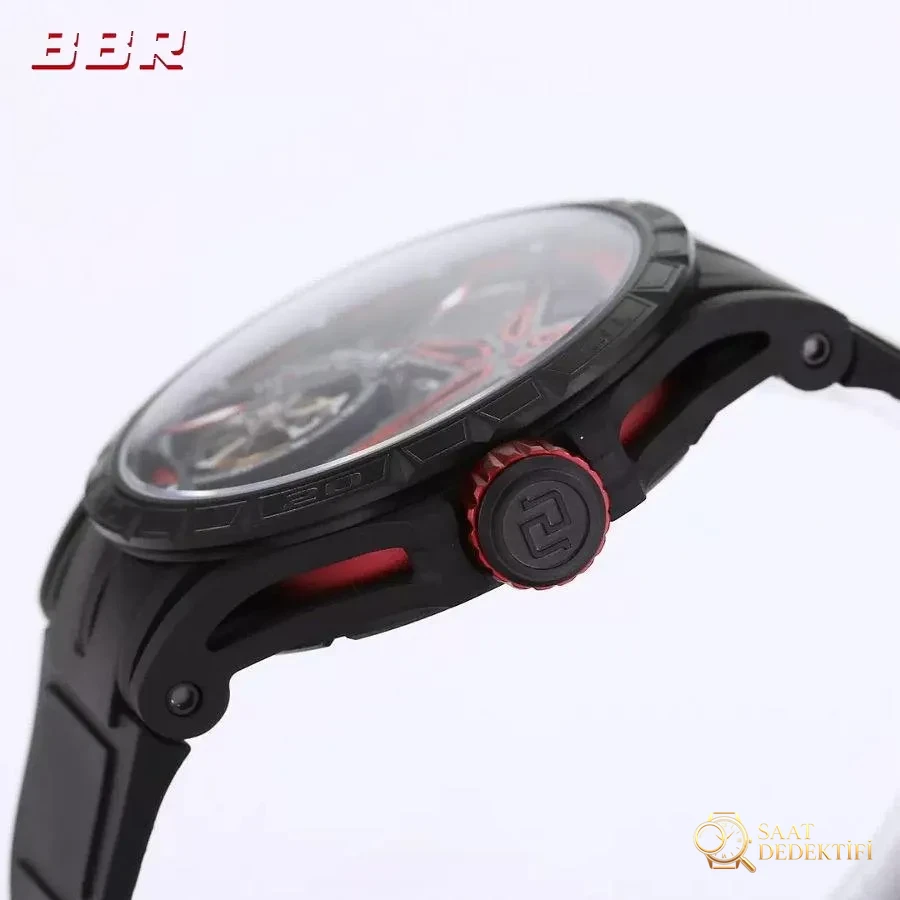 BBR Factory RD Roger Dubuis Excalibur Serisi RDDBEX0817 Tourbillon Kol Saati - Klips Kilidi ve Lazer Damgalar