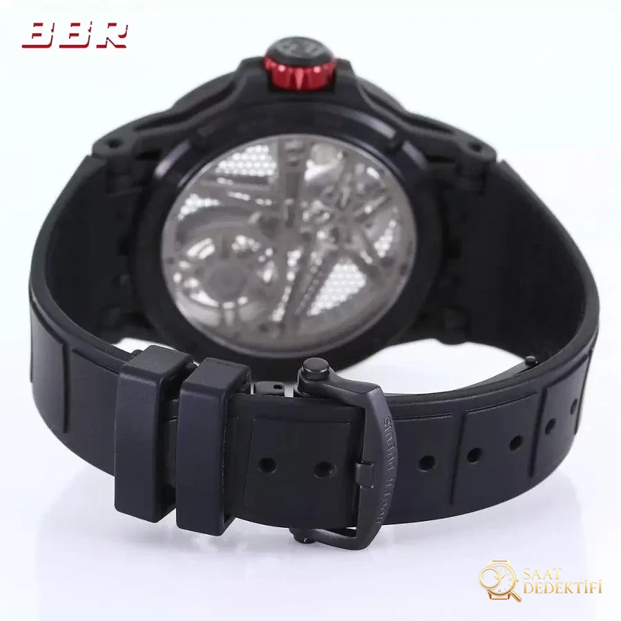 BBR Factory RD Roger Dubuis Excalibur Serisi RDDBEX0817 Tourbillon Kol Saati - Fosfor ve Super-LumiNova Gece Görünümü