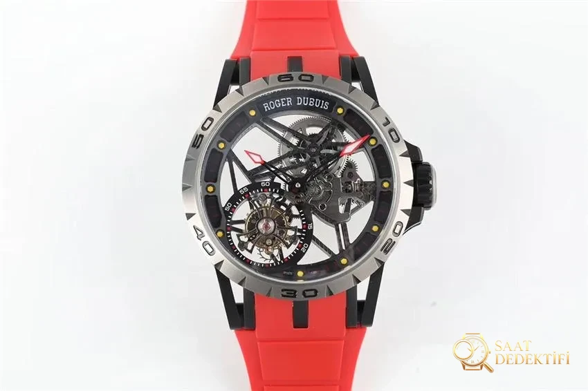 BBR Factory Roger Dubuis 0549 Titanyum Tourbillon 2020 Yeni Model Saat İncelemesi - Bilezik, Toka ve Klips Mekanizması