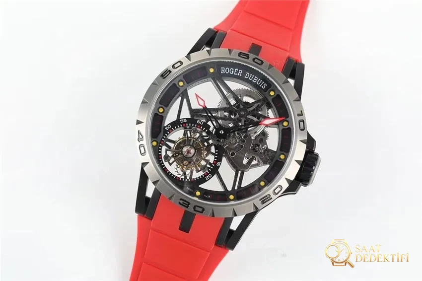 BBR Factory Roger Dubuis 0549 Titanyum Tourbillon 2020 Yeni Model Saat İncelemesi - Kadran İbreleri ve Saniye Akışı