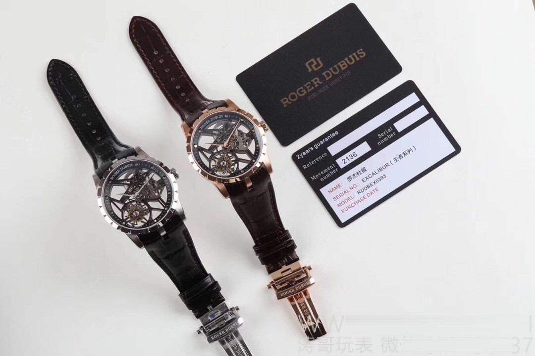 BBR Factory V3 versiyon Roger Dubuis Kral serisi RDDBEX0393 tourbillon replika saatinde neler yükseltildi? — 8. fotoğraf
