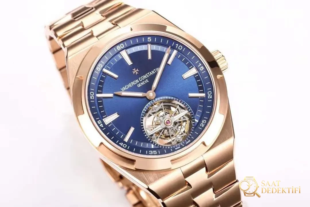 BBR Factory Vacheron Constantin Overseas Tourbillon işçilik ve detay incelemesi - Kasa Profili ve Kurma Kolu İncelemesi
