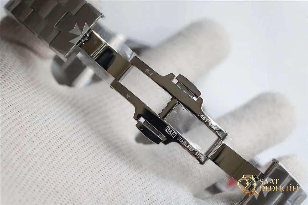 BBR Factory Vacheron Constantin Overseas Tourbillon kalitesi nasıl? - Kordon Dokusu ve Dikiş Detayları