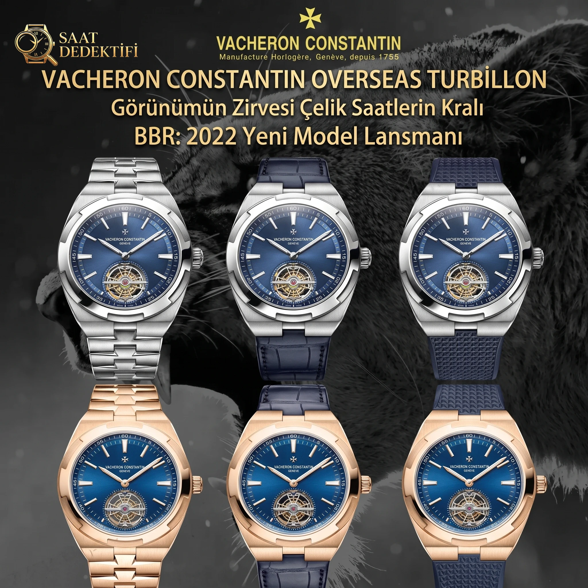 Vacheron Constantin Overseas BBR Factory İncelemesi - Ön Görünüm ve Kasa Tasarımı