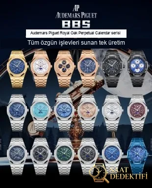 BBS Audemars Piguet Royal Oak Series, Complex Function Eternal Calendar Wristwatch - Front View and Case Design