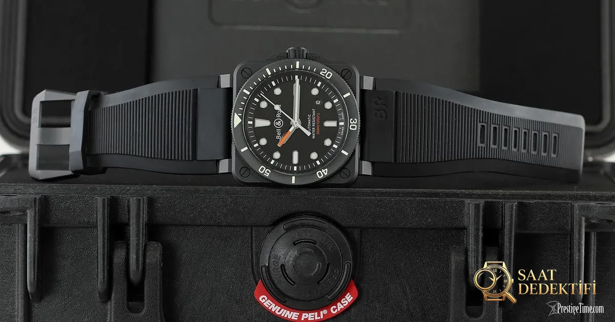 Bell ve Ross BR03 92 Diver Seramik 42mm Peli Kasa