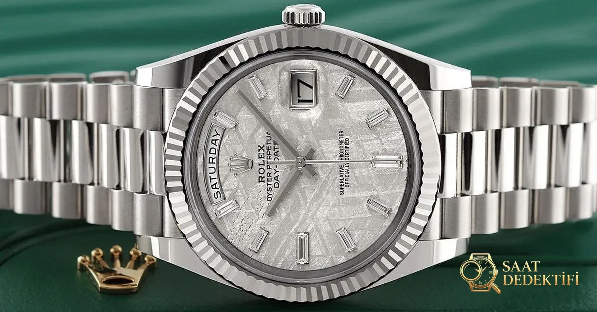 Rolex Day-Date Replika Saat İncelemesi - Ön Görünüm ve Kasa Tasarımı