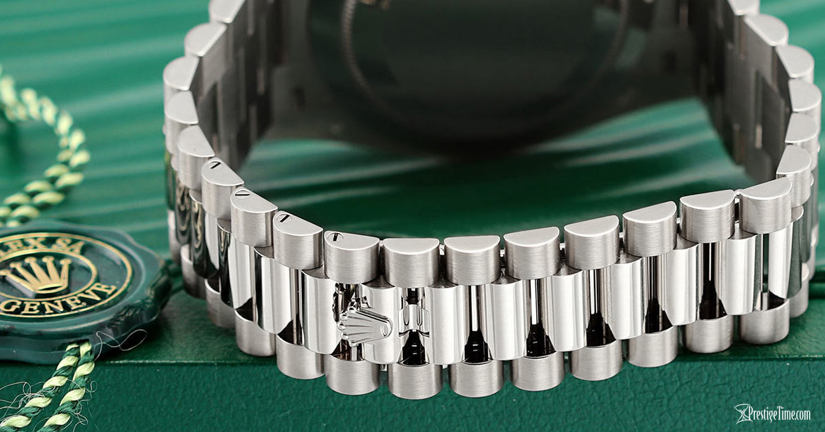 Rolex Day Date 228239 Meteor Taşı President Bilezik
