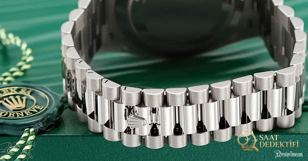 Rolex Day Date 228239 Meteor Taşı President Bilezik