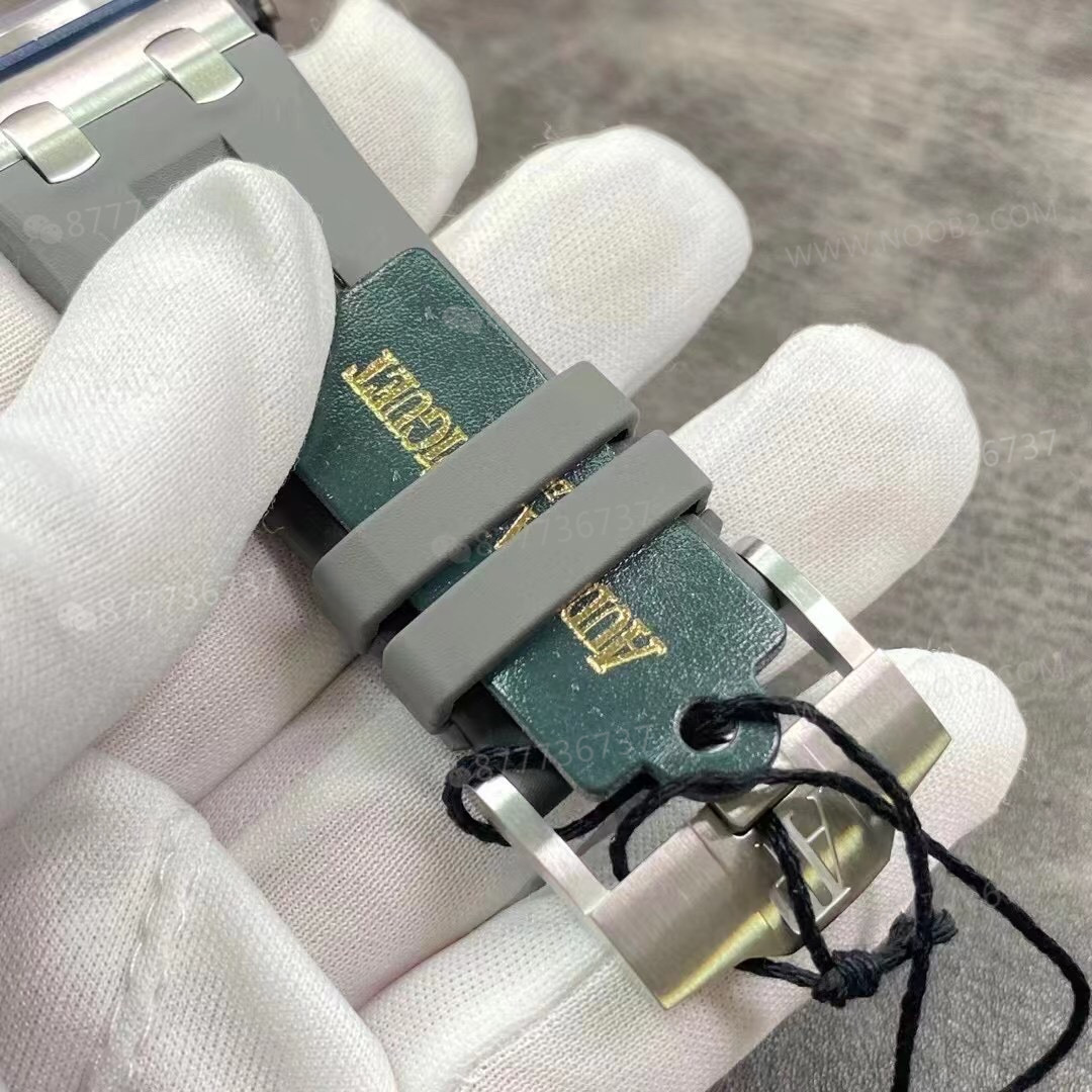BF Factory Audemars Piguet AP15720 gri/mavi/yeşil kadranlı yeni replika saat — 22. fotoğraf