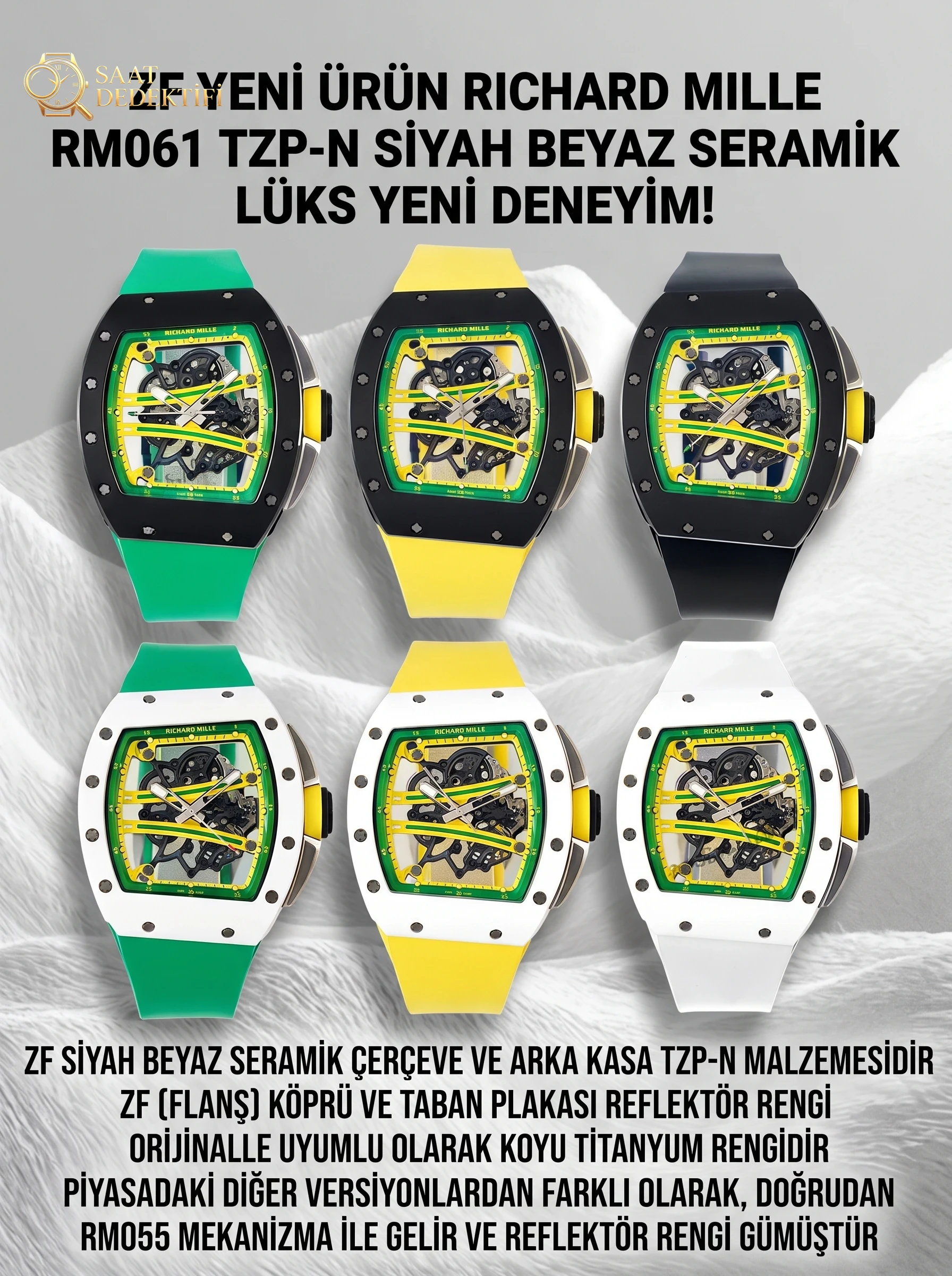 Bilek üstünde mekanik estetiğin yeni zirvesi! ZF