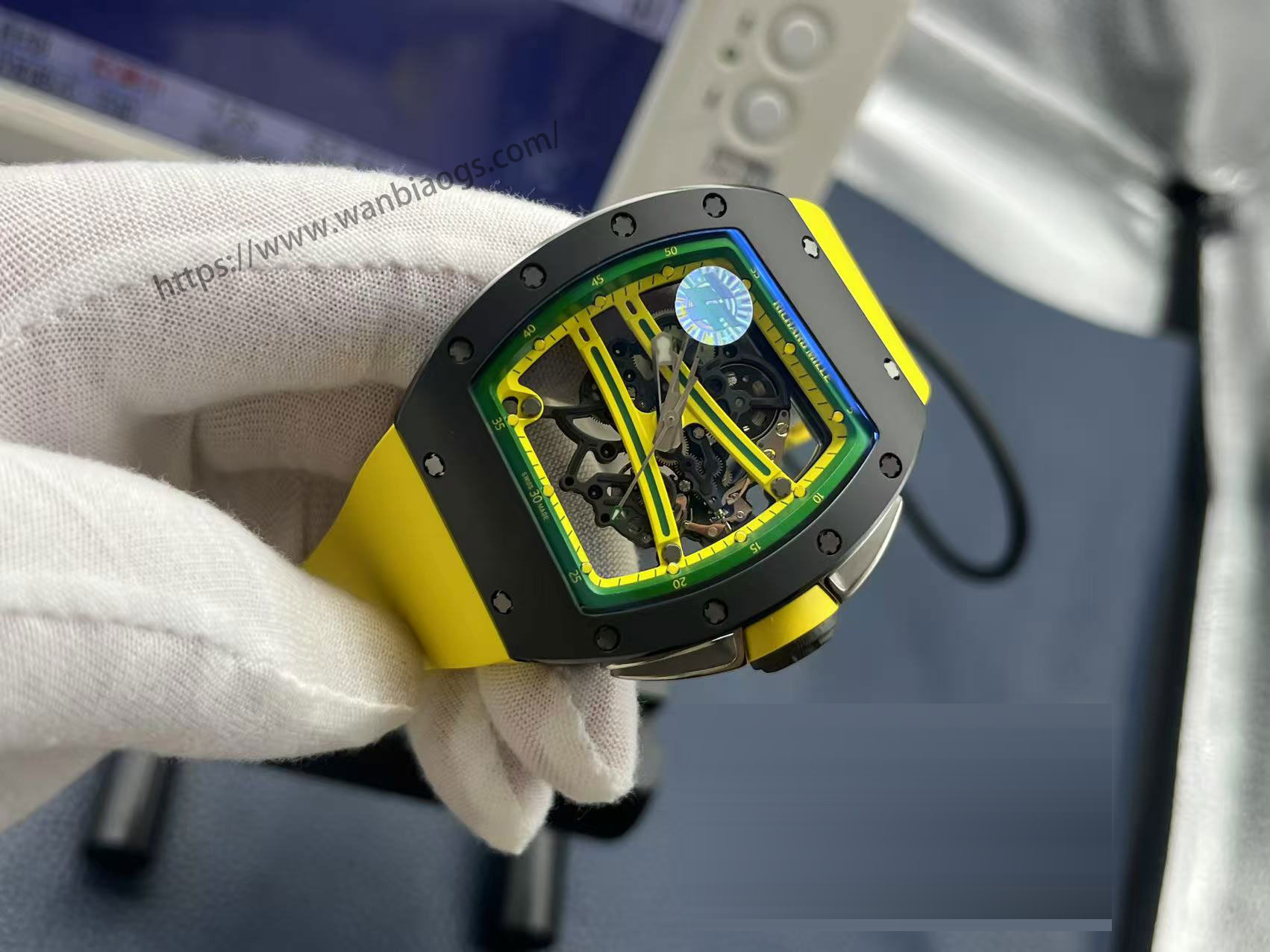 Bilek üstünde mekanik estetiğin yeni zirvesi! ZF'nin yeni ürünü Richard Mille RM061 çarpıcı bir şekilde geliyor — 14. fotoğraf