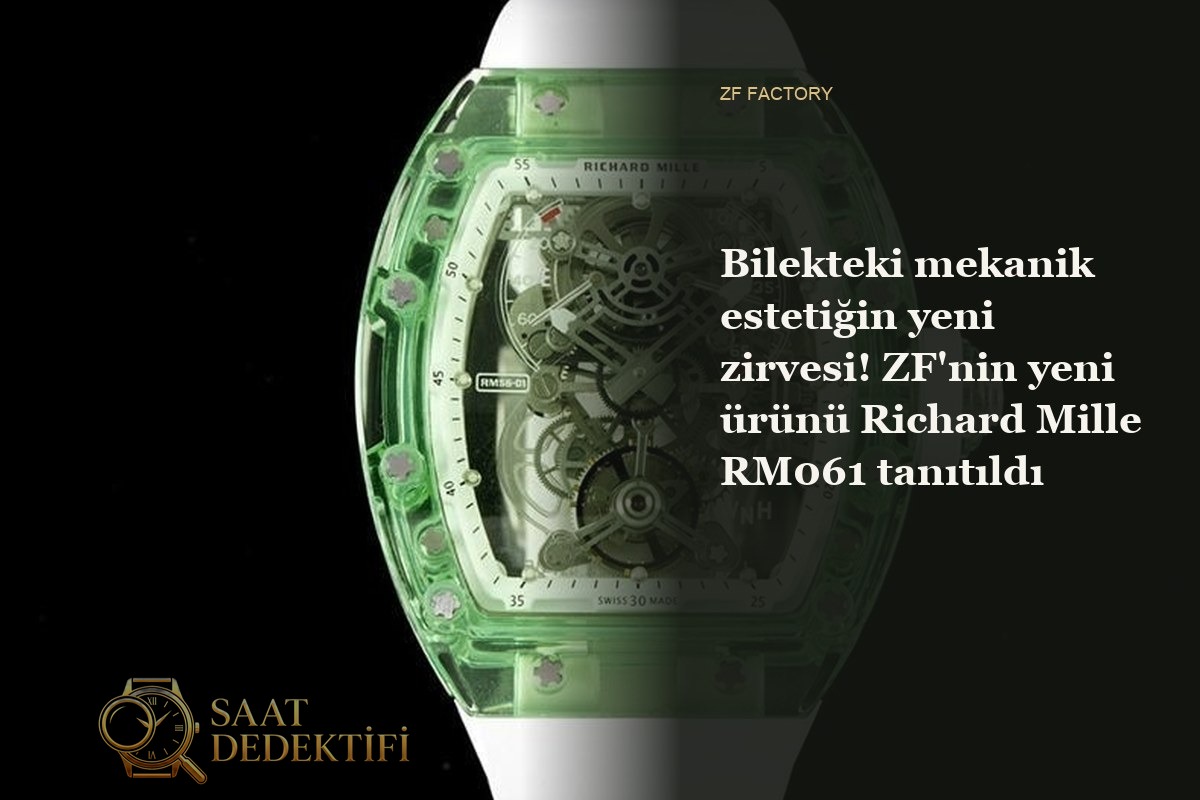 Richard Mille RM061 ZF Factory İncelemesi - Ön Görünüm ve Kasa Tasarımı
