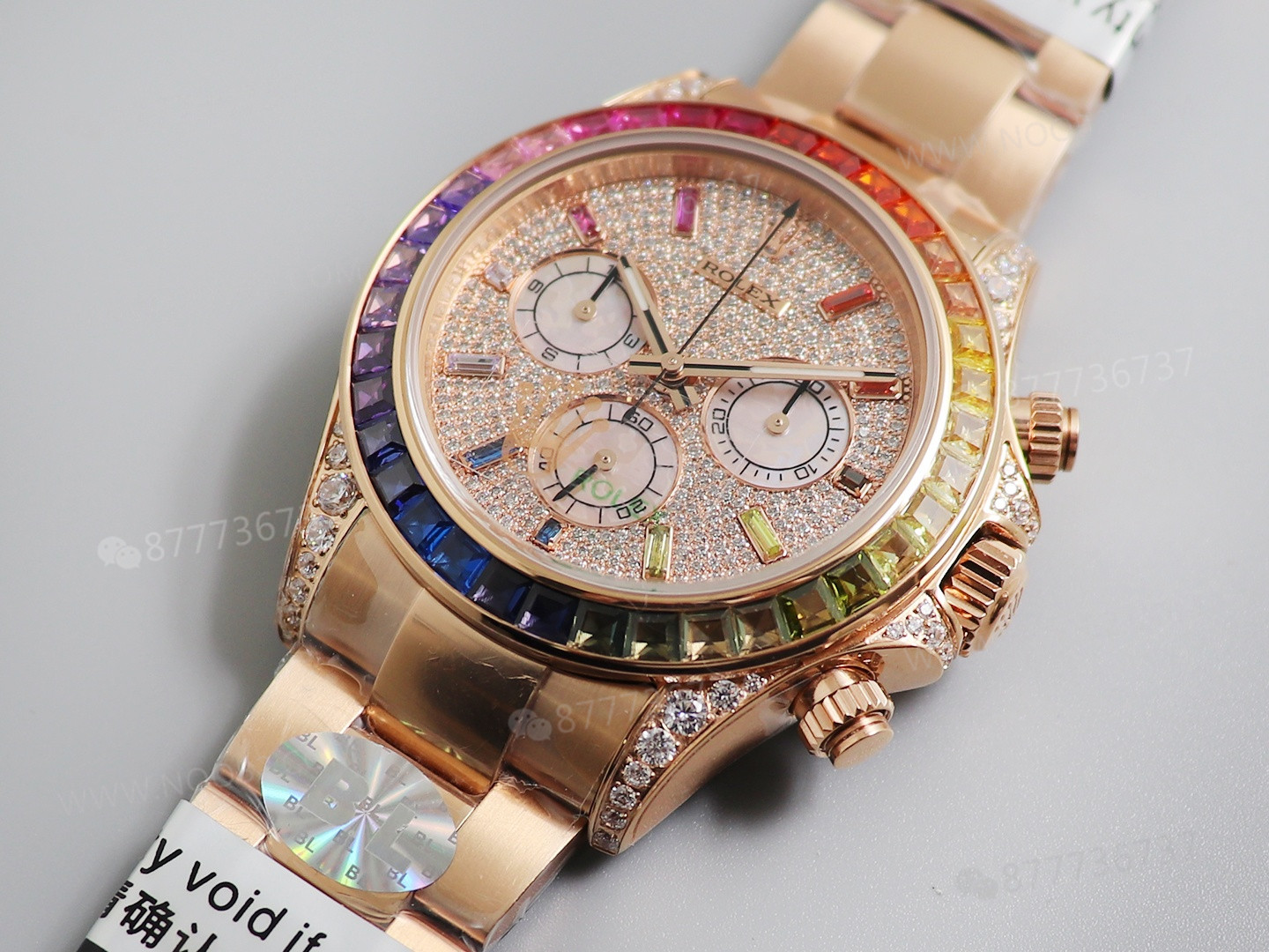 BL Factory Rolex Rainbow Daytona replikası nasıl? — 5. fotoğraf