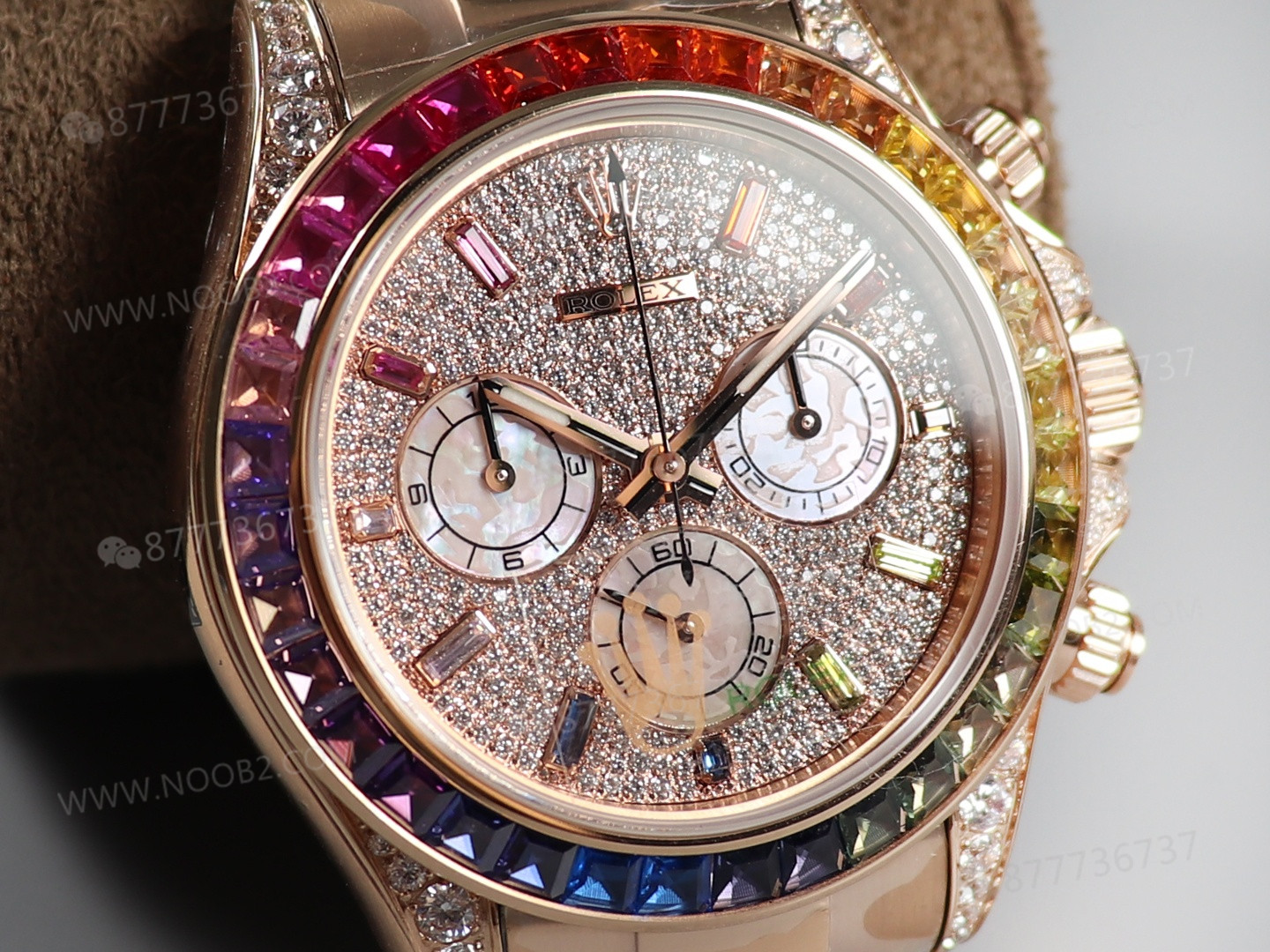 BL Factory Rolex Rainbow Daytona replikası nasıl? — 6. fotoğraf