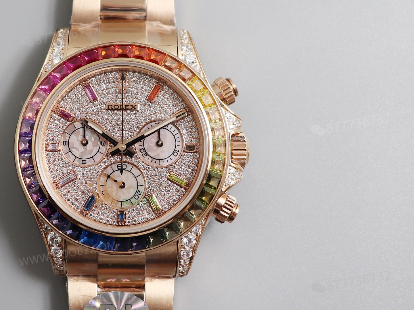 BL Factory Rolex Rainbow Daytona replikası nasıl? — 7. fotoğraf