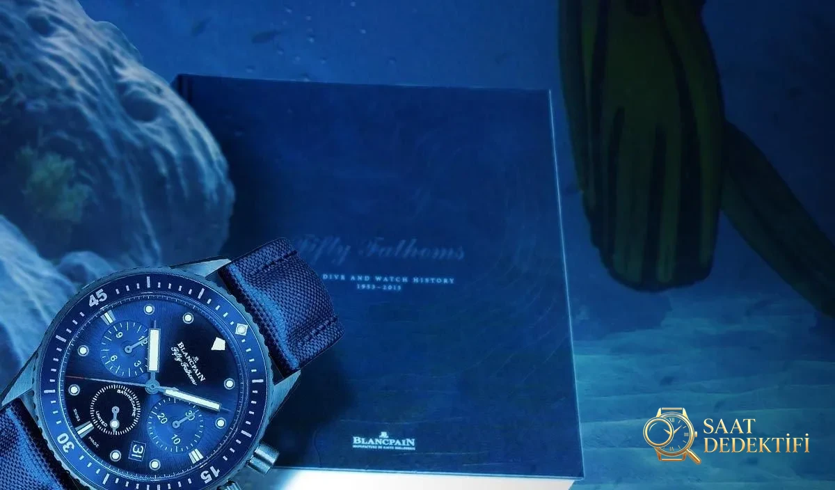 Fifty Fathoms Dalış ve Saat Tarihi Kitabı