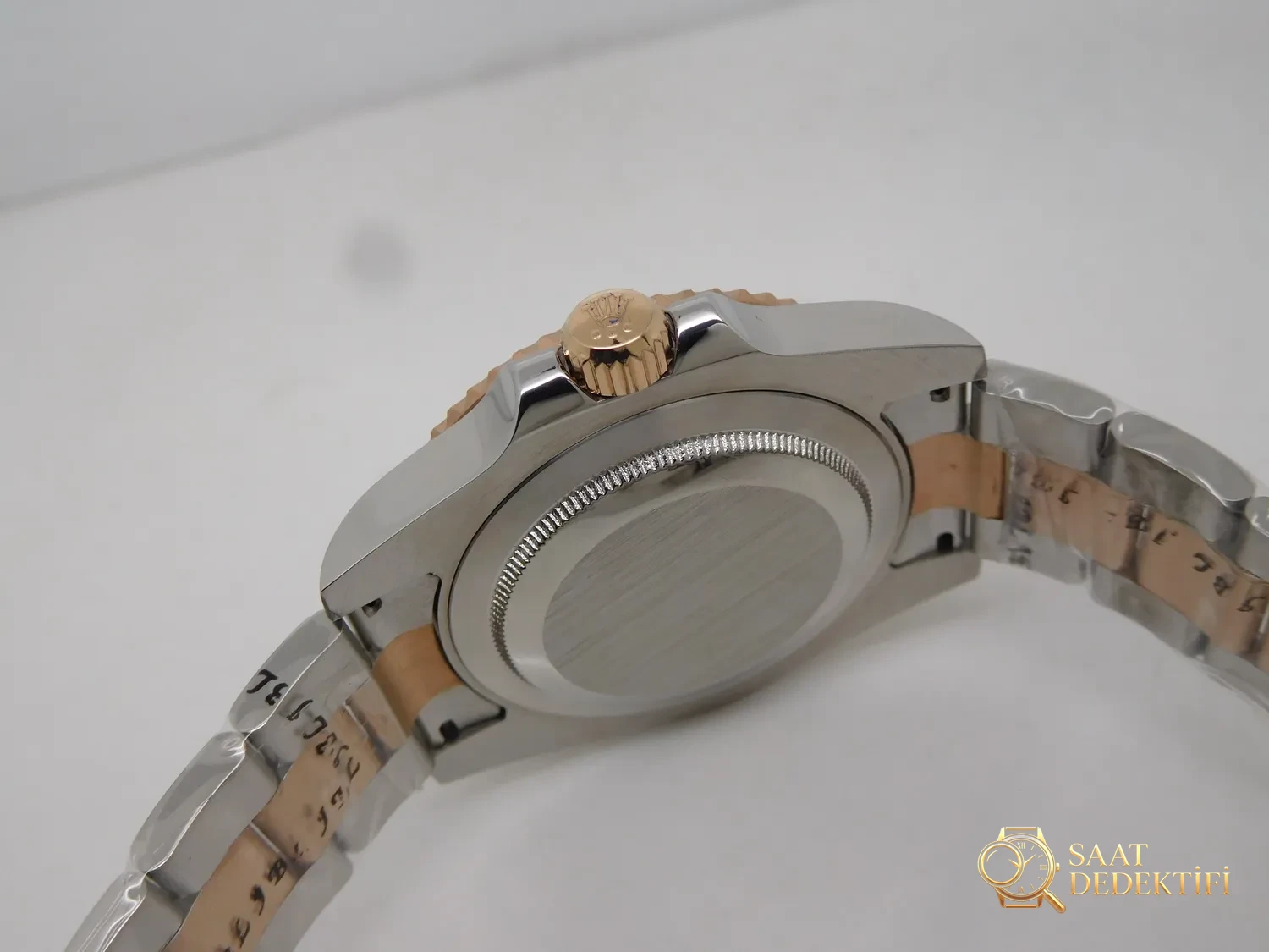 Replica Rolex GMT Master II Rose Gold Crown