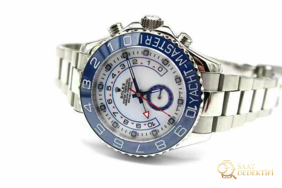 Replika Rolex Yacht-Master II 116680 Mavi Saat