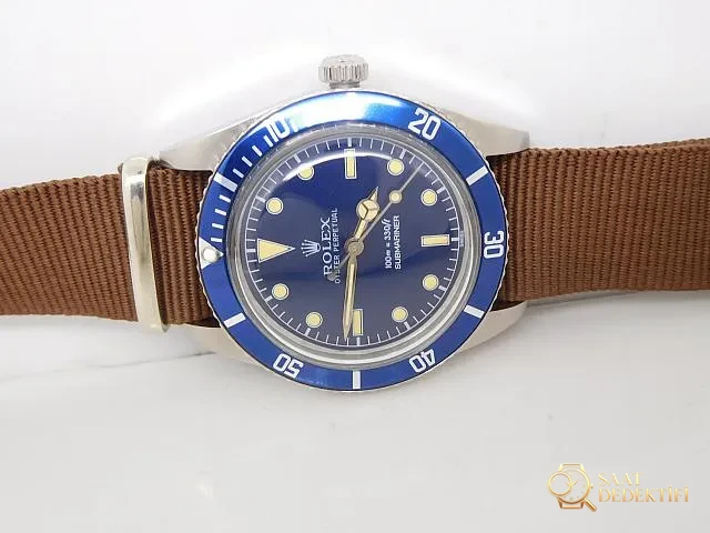 Recensione del Rolex Submariner 5508 - Vista frontale e design della cassa