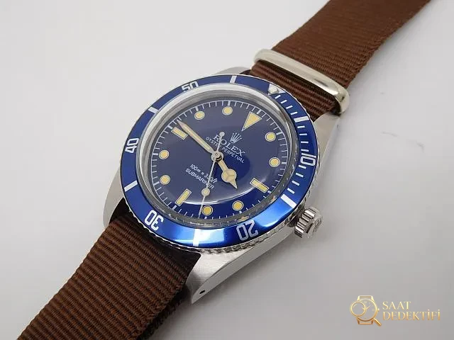Orologio Rolex Submariner blu 5508