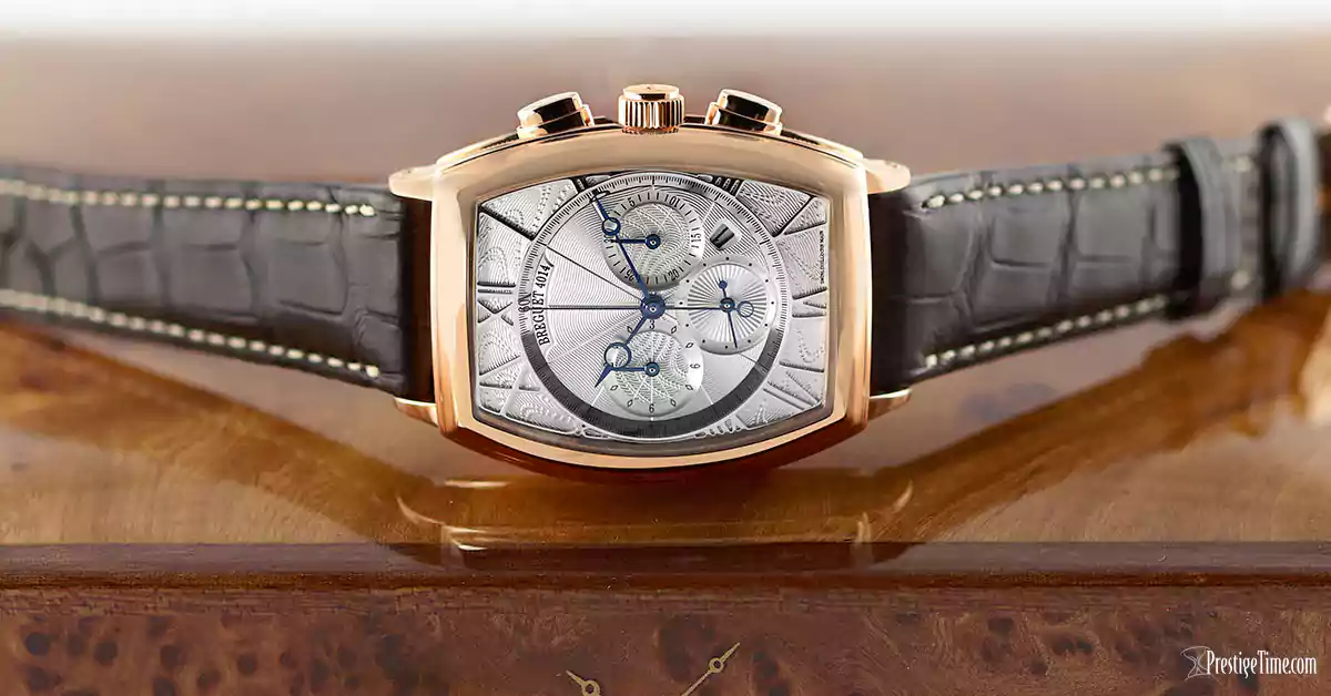 Heritage Kronograf Roze Altın