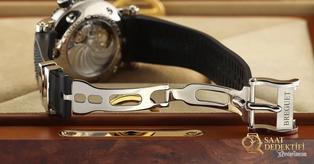 Breguet Marine Royal Alarm İnceleme Kelepçe Toka Open