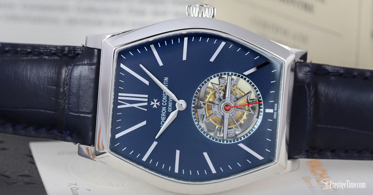 vacheron tourbillon mavi kadran