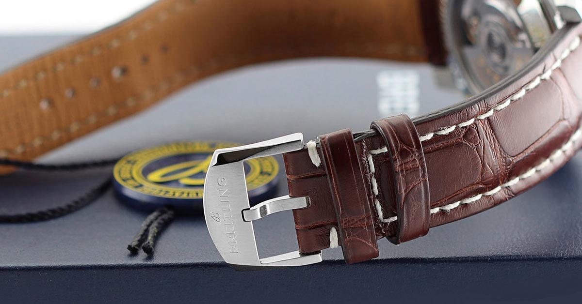 Breitling Aviator 8 B35 Automatic Unitime 43 Deri Kayış