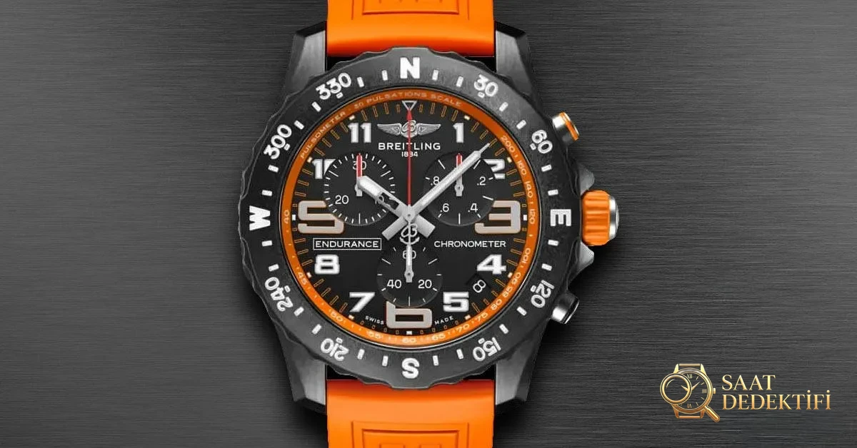 Breitling Endurance Pro Quartz 44mm Turuncu