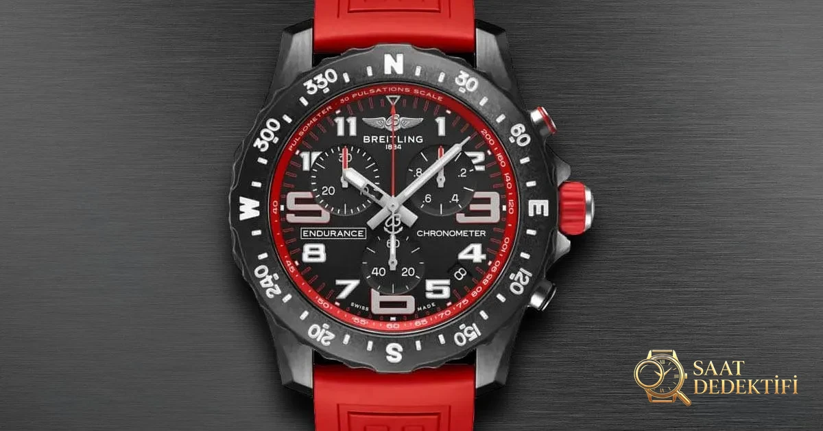 Breitling Endurance Pro Quartz 44mm Kırmızı