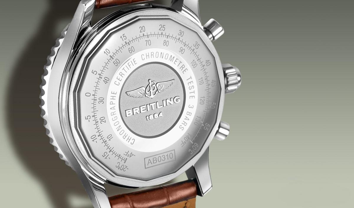 Breitling Navitimer Rattrapante Kasa Arkası
