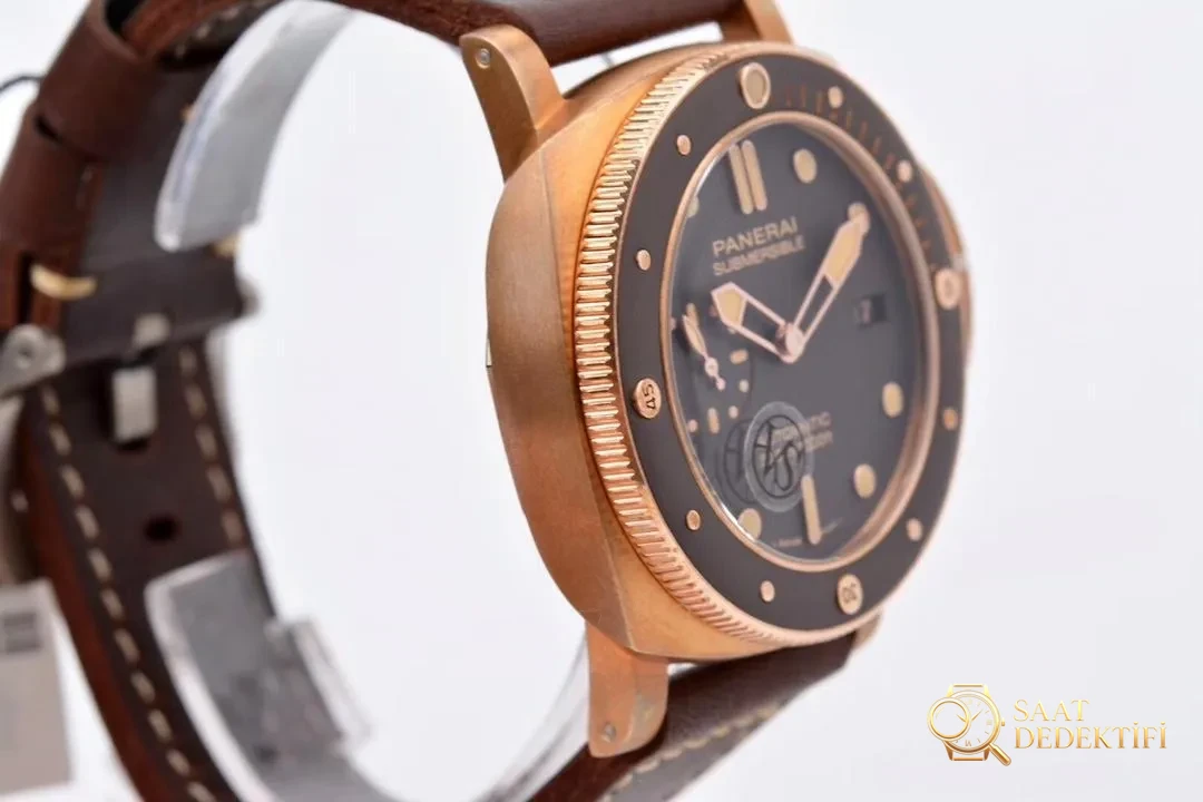 Bronza yeni bir üye: VS Factory Panerai 968 saat incelemesi - Makro Kadran ve İndeks İşçiliği