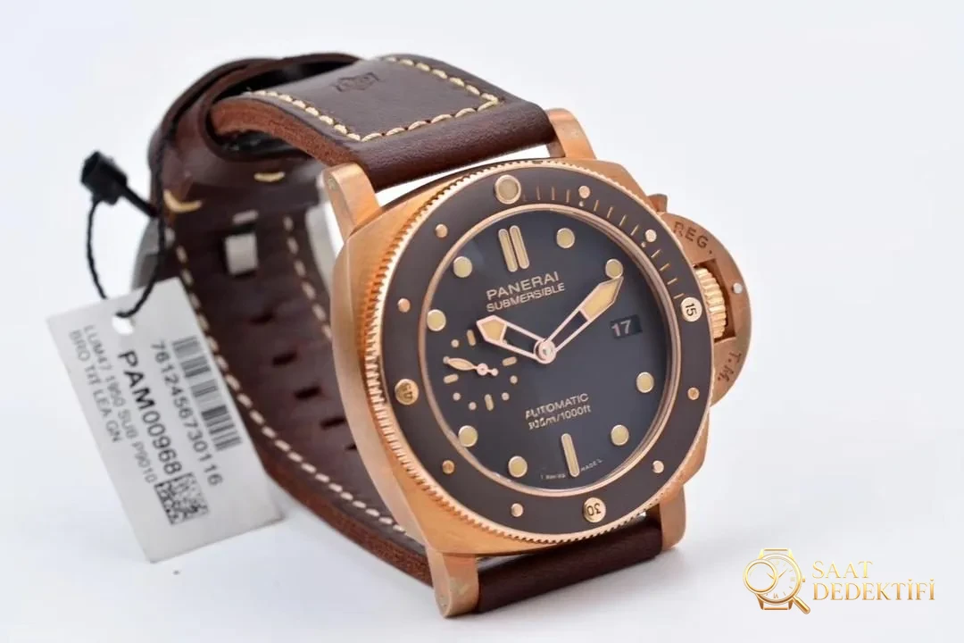 Bronza yeni bir üye: VS Factory Panerai 968 saat incelemesi - Bilekte Duruş ve Kasa Orantısı